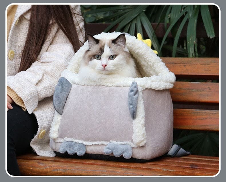 Shoulder Cat Backpack Cute Korean Dog