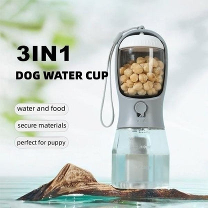3-in-1 Portable Dog Water Cup