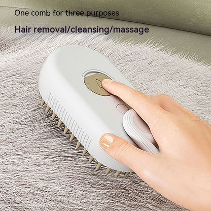 3-in-1 Cat Dog Steam Brush